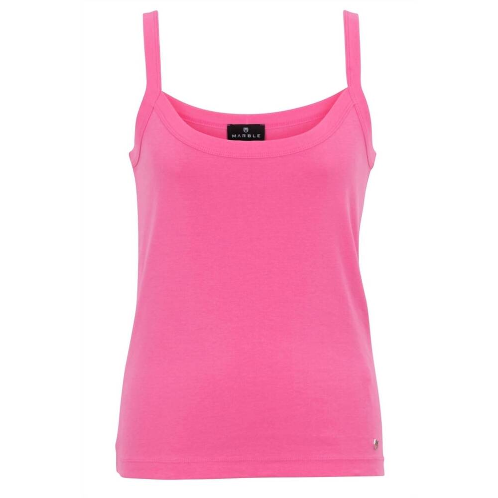 NEW MARBLE women's basic vest top in watermelon